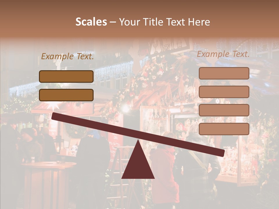 Man Tree Famous PowerPoint Template