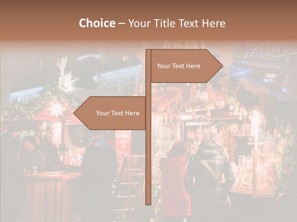 Man Tree Famous PowerPoint Template