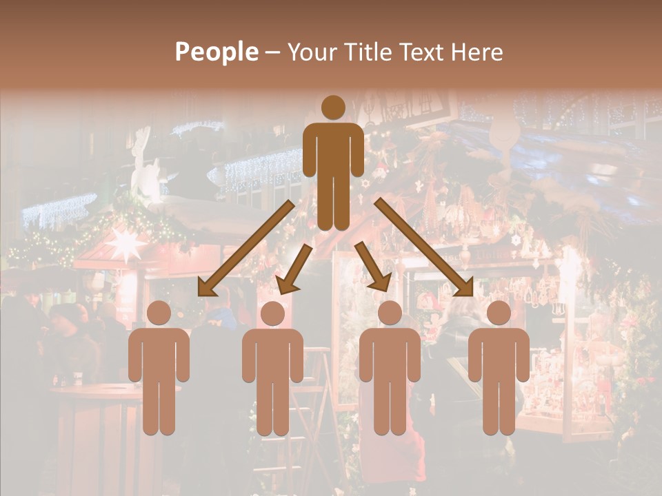 Man Tree Famous PowerPoint Template