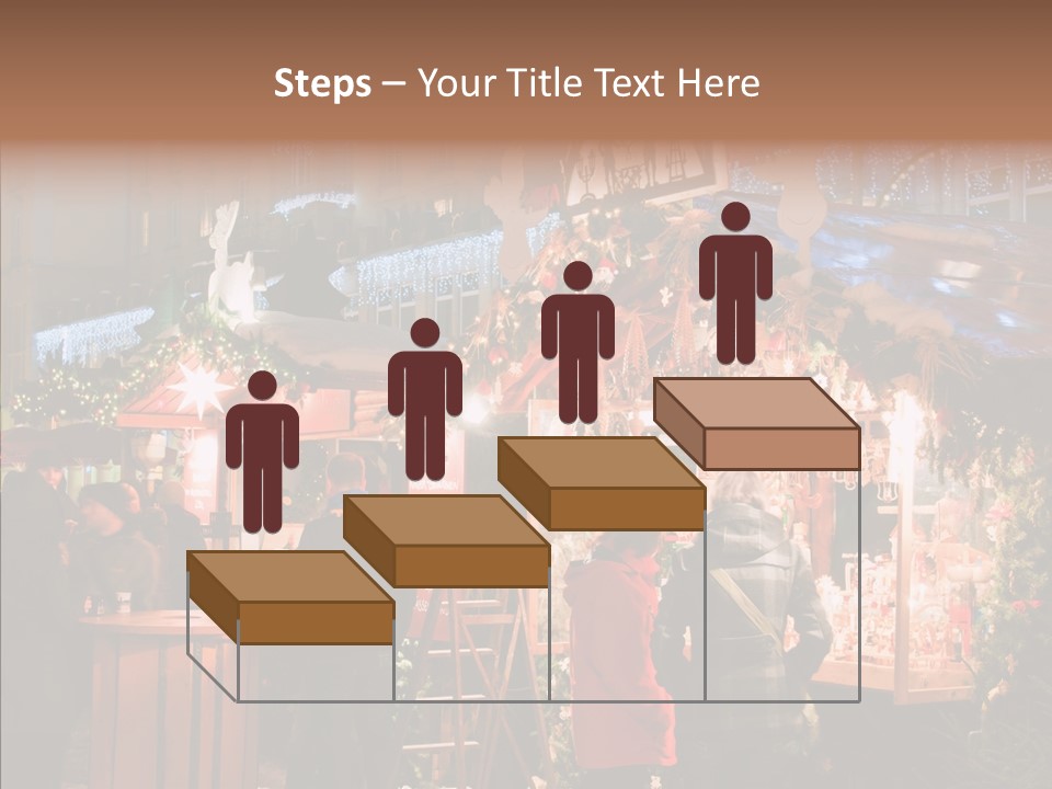Man Tree Famous PowerPoint Template