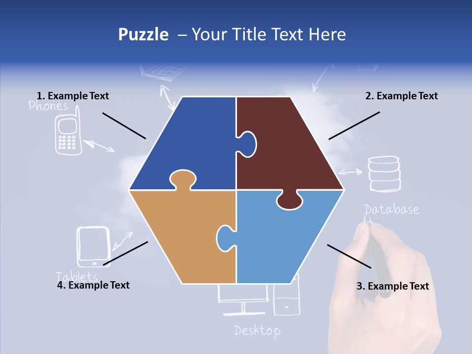 Sky Internet Find PowerPoint Template