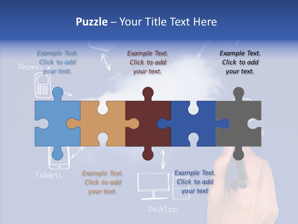 Sky Internet Find PowerPoint Template