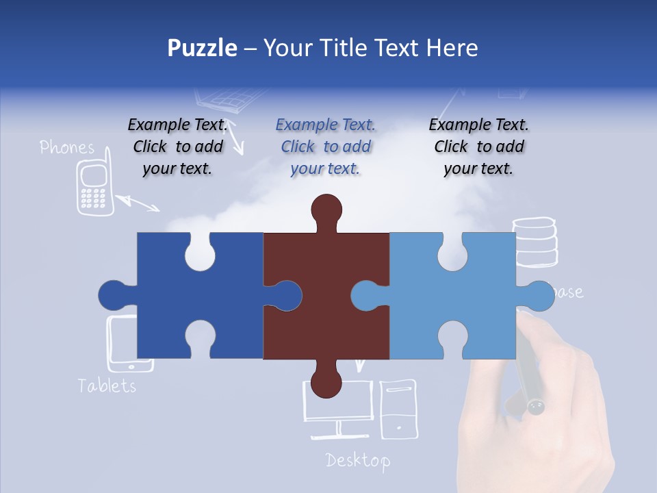 Sky Internet Find PowerPoint Template