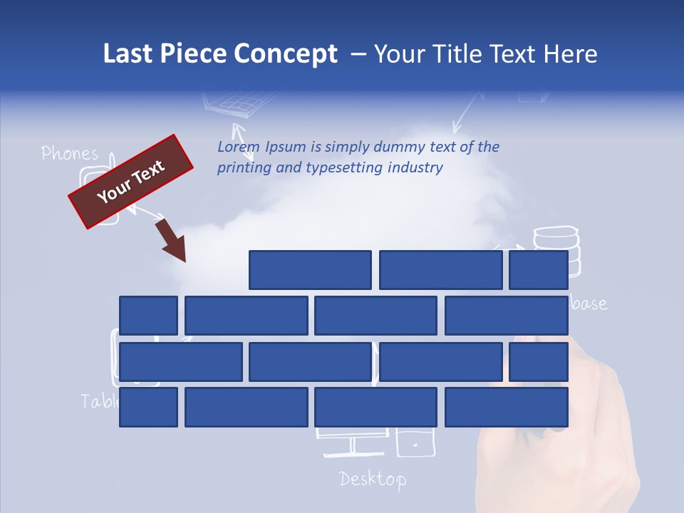 Sky Internet Find PowerPoint Template
