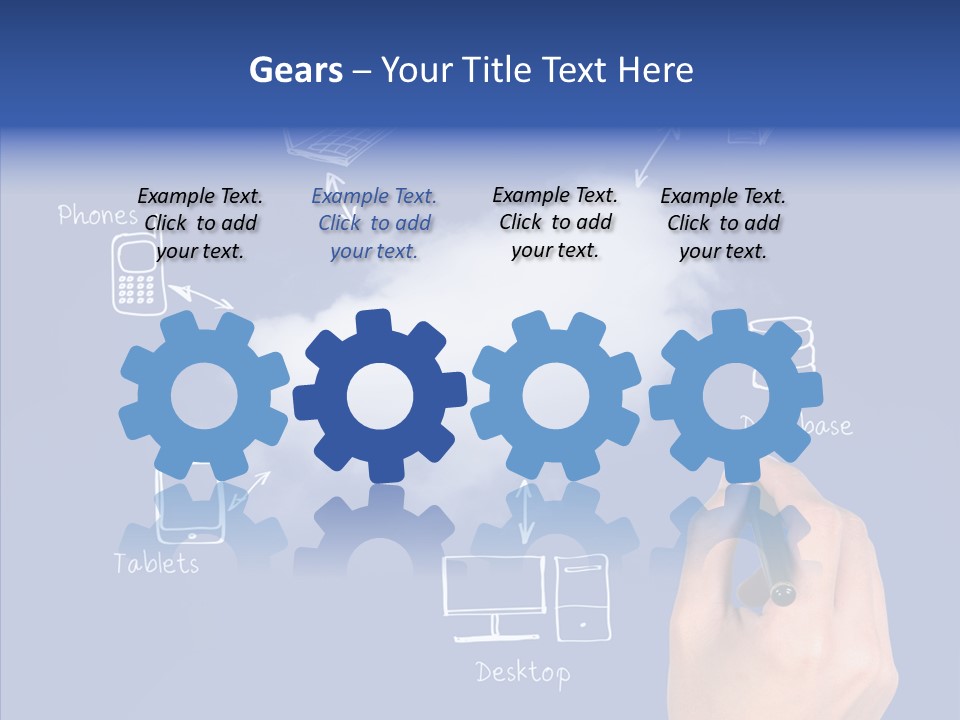 Sky Internet Find PowerPoint Template