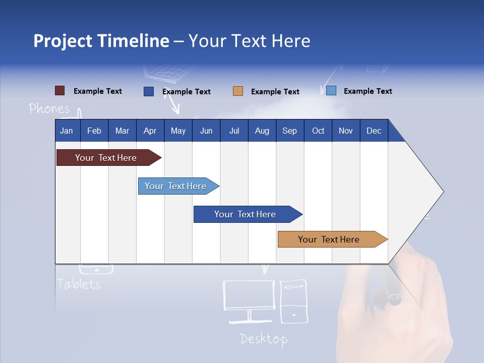 Sky Internet Find PowerPoint Template