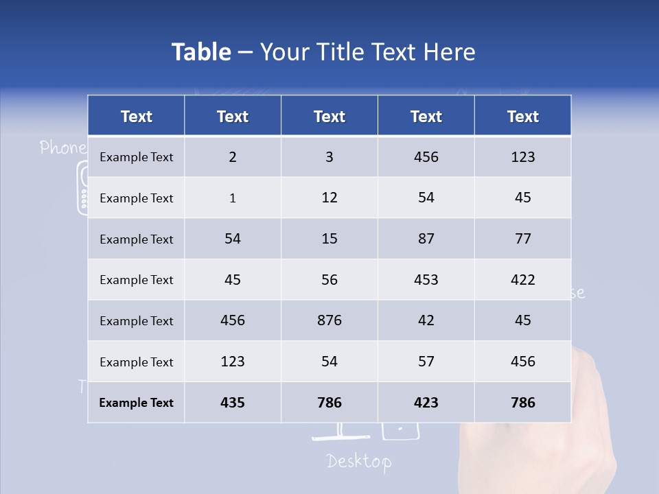 Sky Internet Find PowerPoint Template