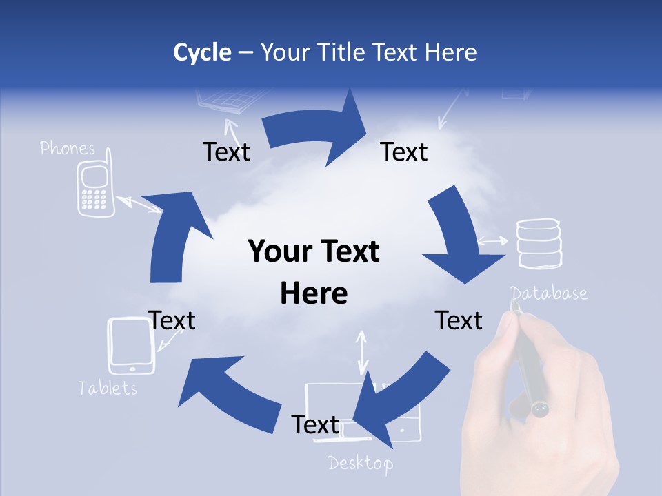 Sky Internet Find PowerPoint Template