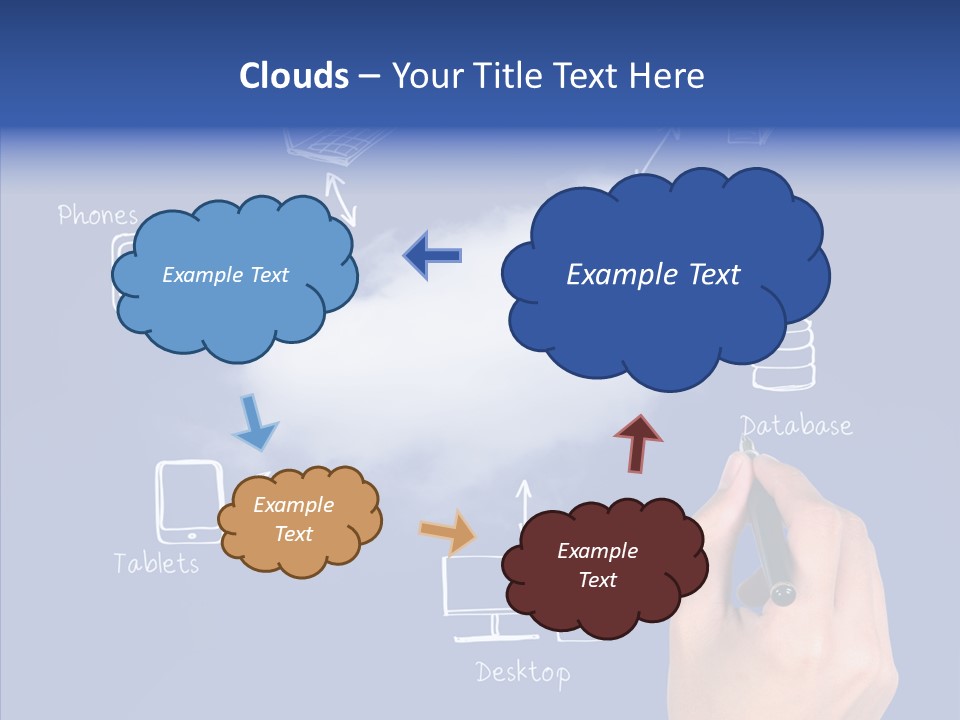 Sky Internet Find PowerPoint Template