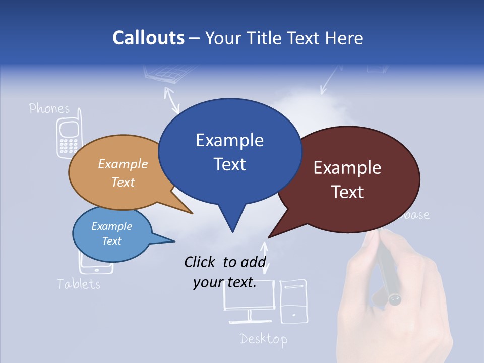 Sky Internet Find PowerPoint Template