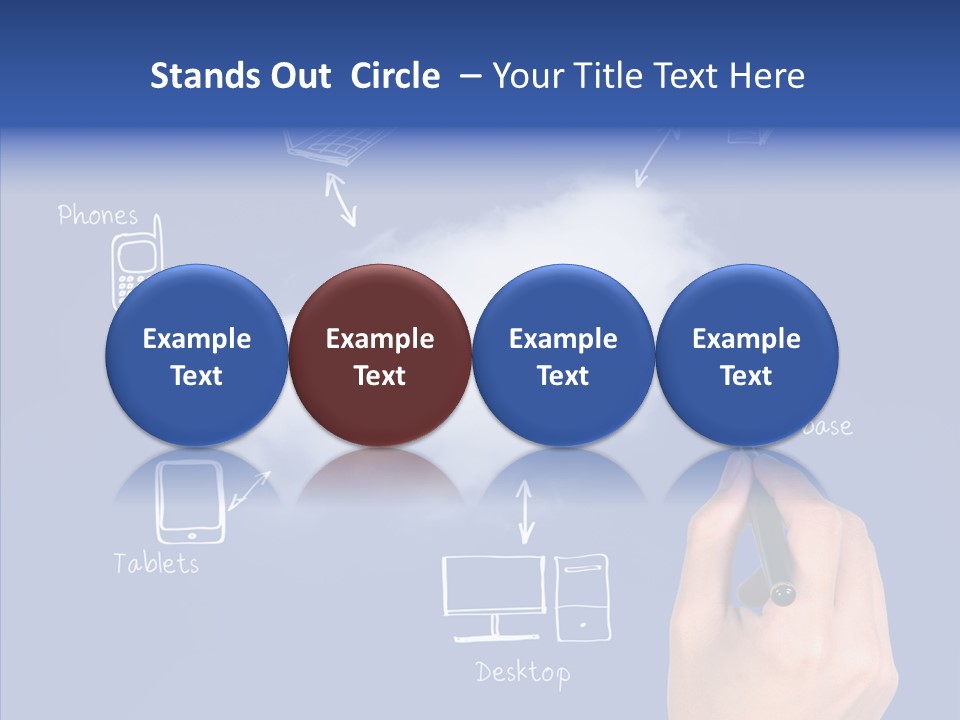 Sky Internet Find PowerPoint Template