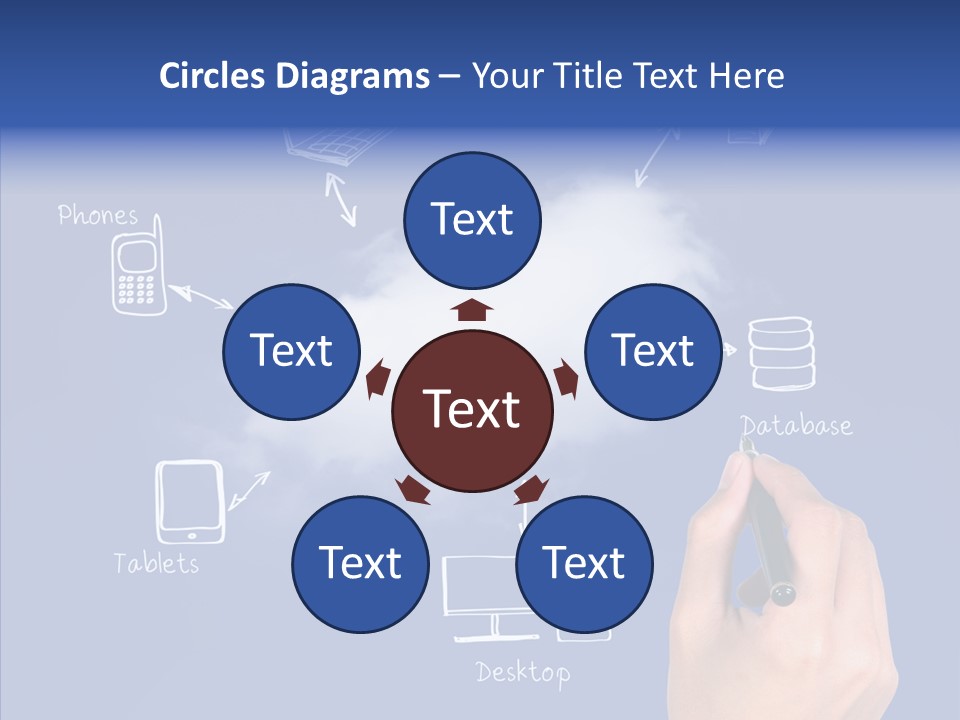 Sky Internet Find PowerPoint Template
