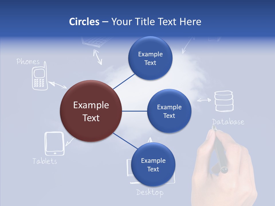 Sky Internet Find PowerPoint Template