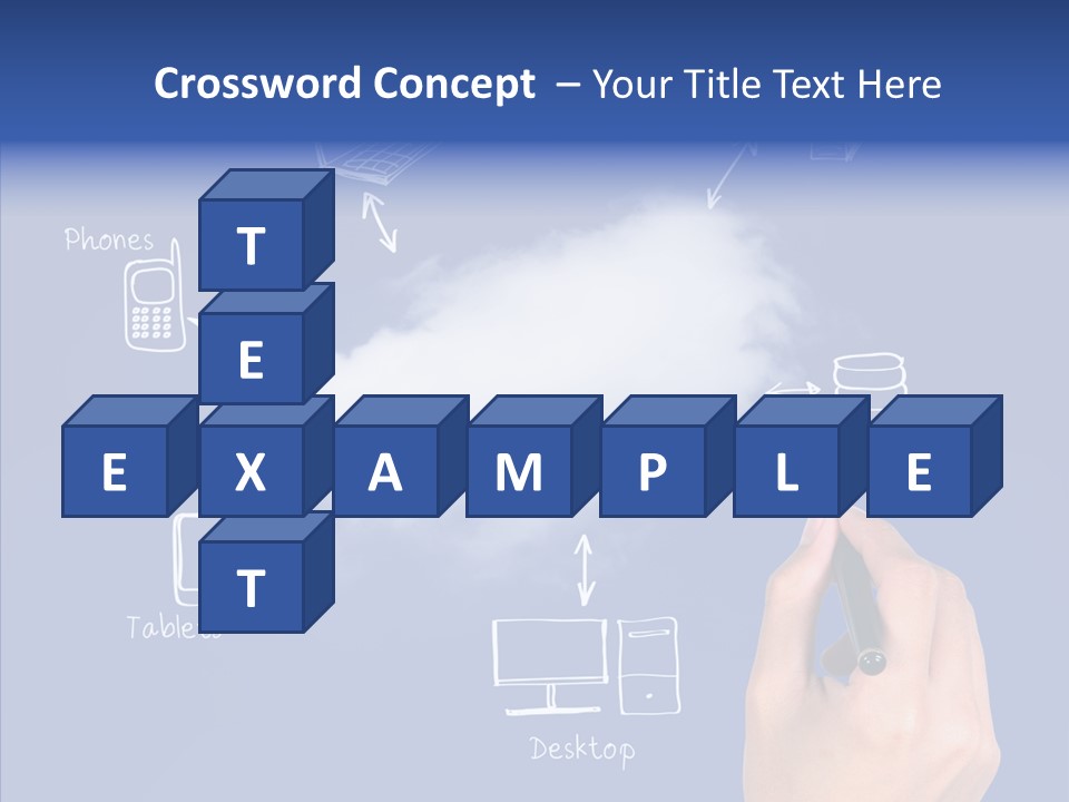 Sky Internet Find PowerPoint Template