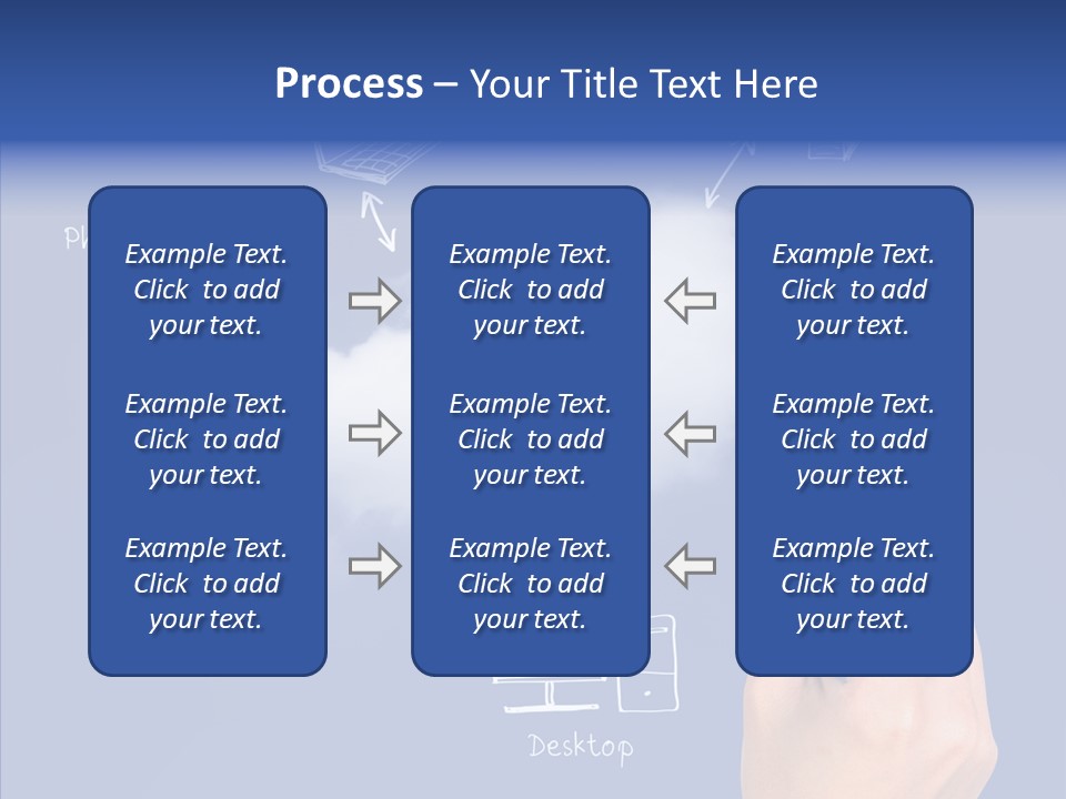 Sky Internet Find PowerPoint Template