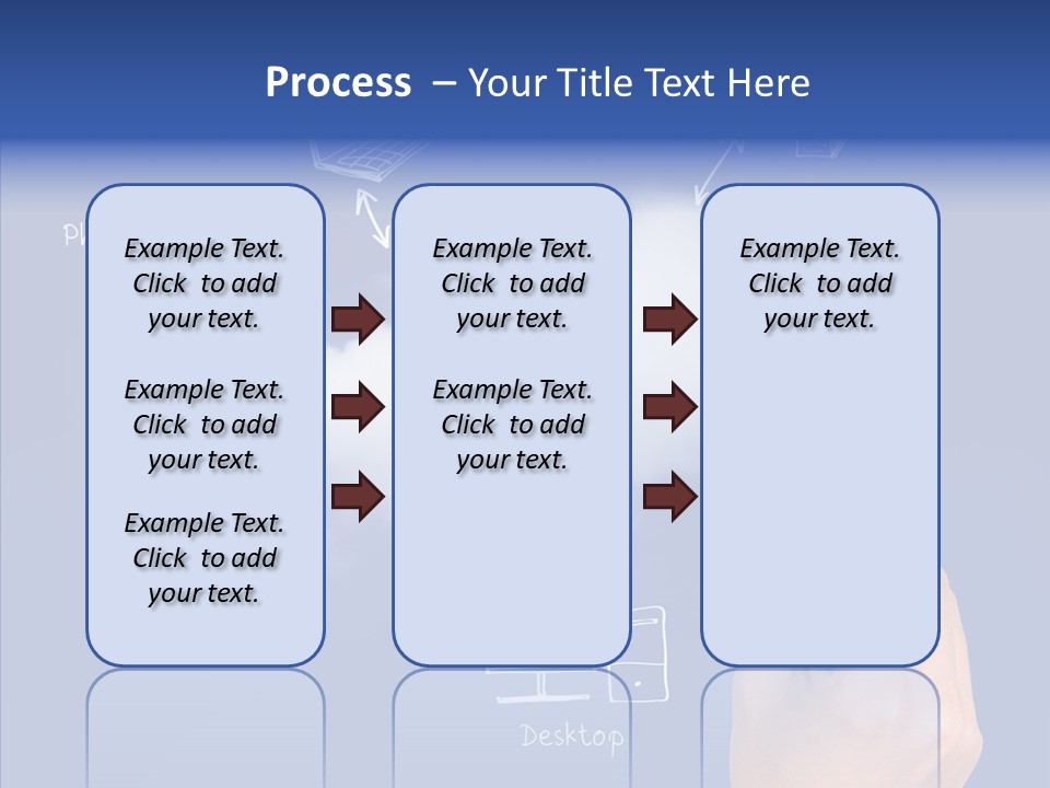 Sky Internet Find PowerPoint Template