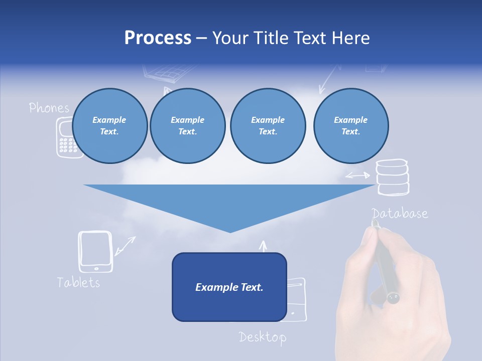 Sky Internet Find PowerPoint Template