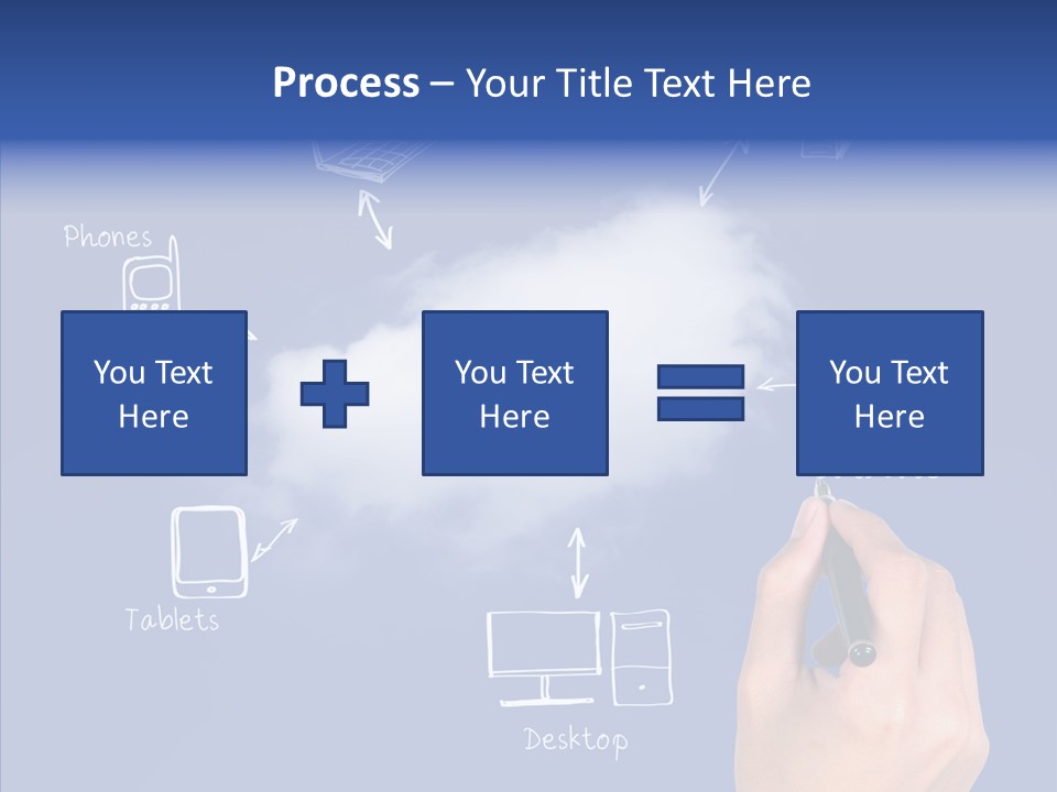 Sky Internet Find PowerPoint Template