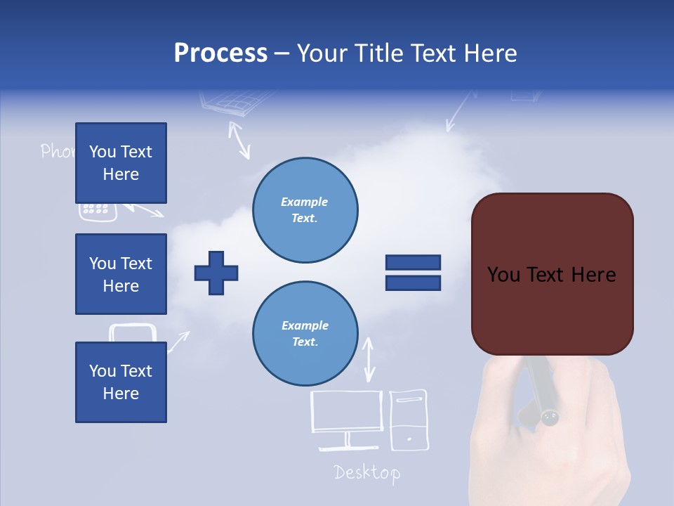 Sky Internet Find PowerPoint Template