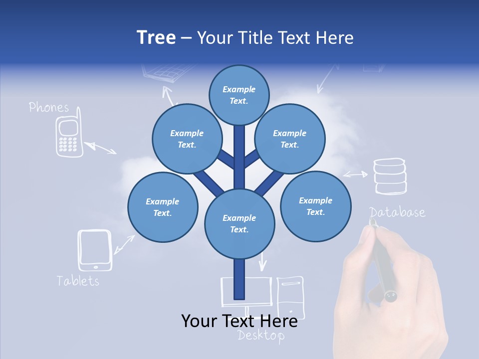 Sky Internet Find PowerPoint Template