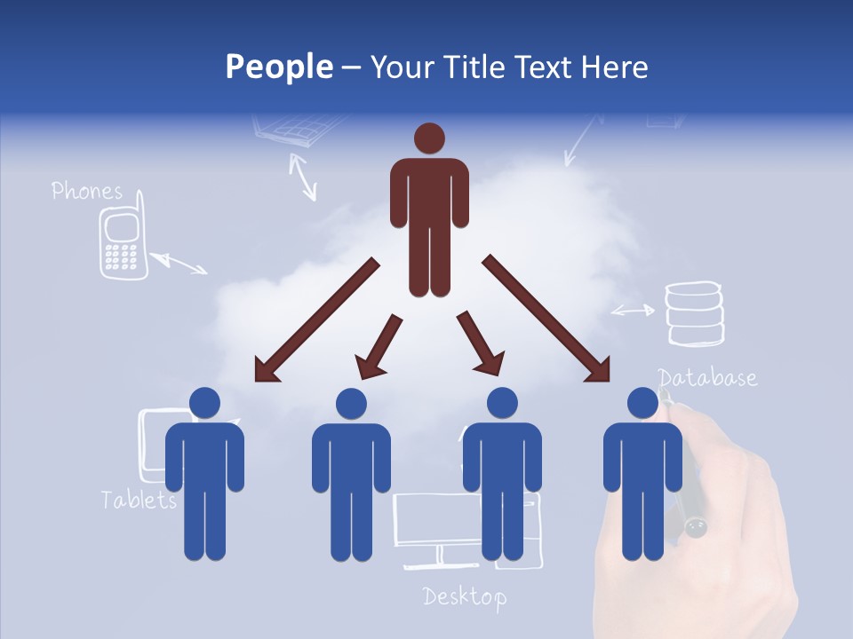 Sky Internet Find PowerPoint Template