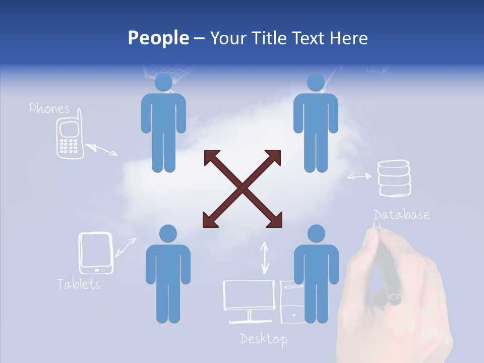 Sky Internet Find PowerPoint Template