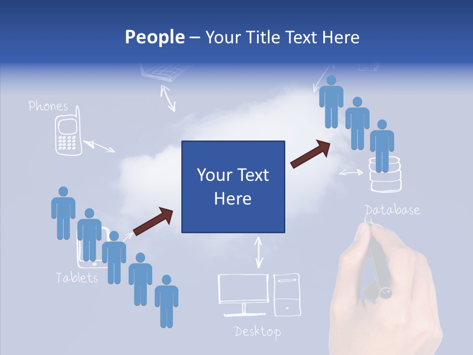 Sky Internet Find PowerPoint Template