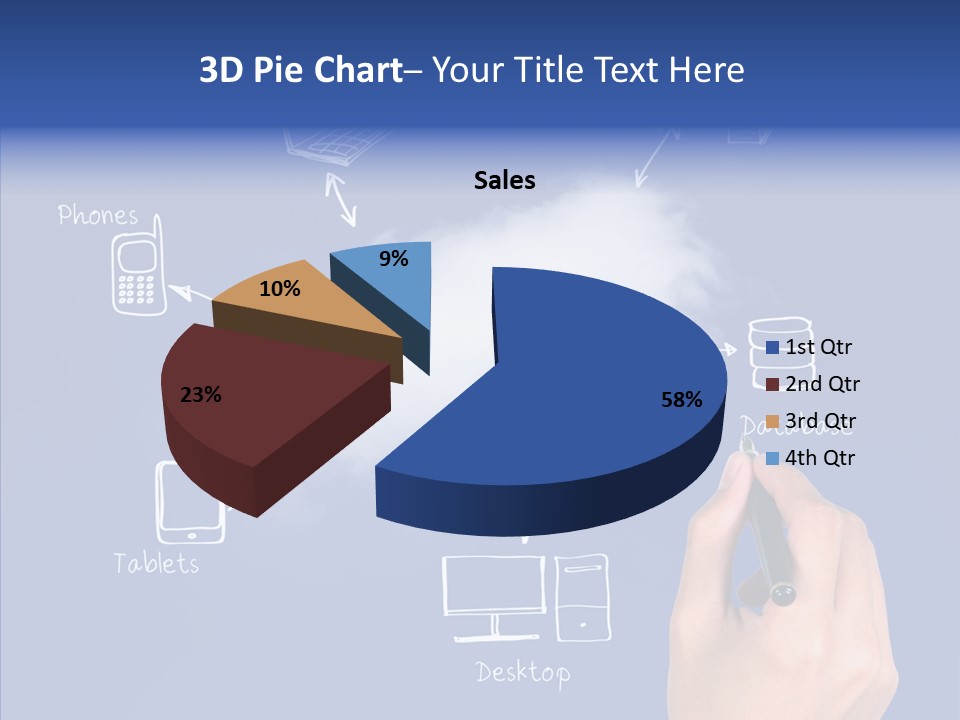 Sky Internet Find PowerPoint Template
