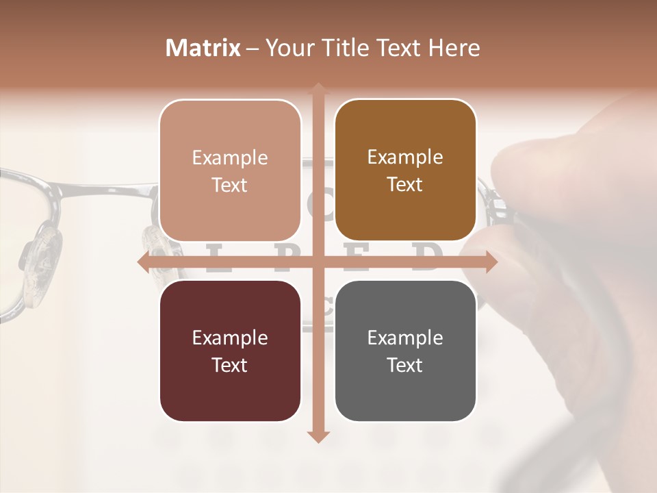 Optical Equipment Photography Glasses PowerPoint Template
