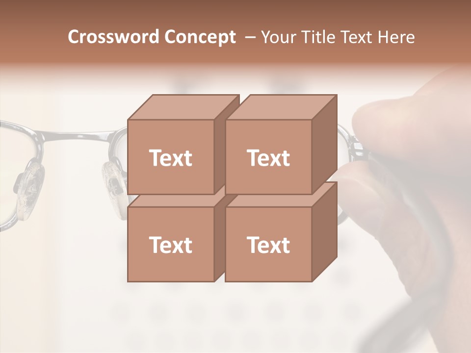 Optical Equipment Photography Glasses PowerPoint Template