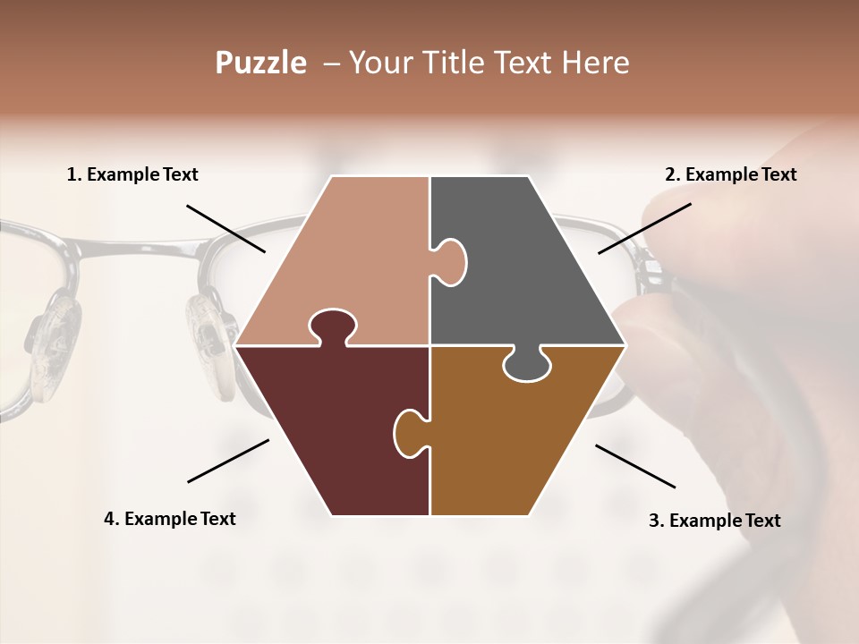 Optical Equipment Photography Glasses PowerPoint Template