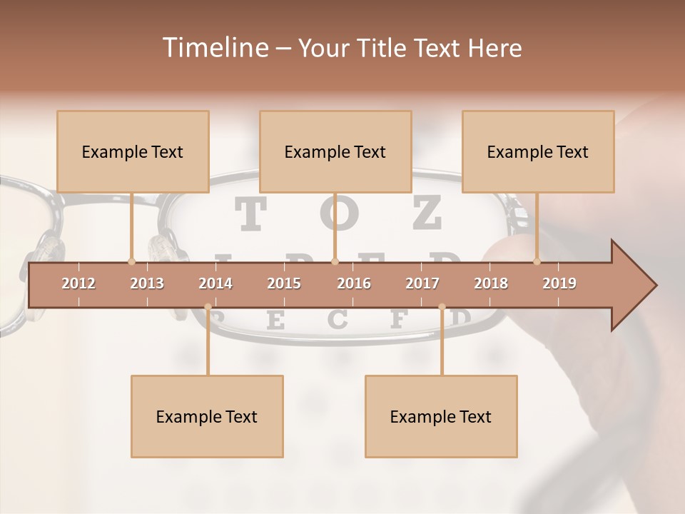 Optical Equipment Photography Glasses PowerPoint Template