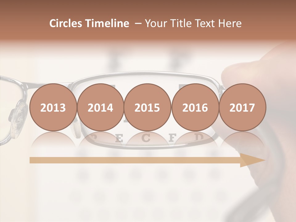 Optical Equipment Photography Glasses PowerPoint Template