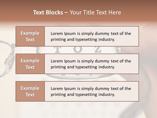 Optical Equipment Photography Glasses PowerPoint Template