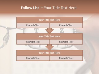 Optical Equipment Photography Glasses PowerPoint Template