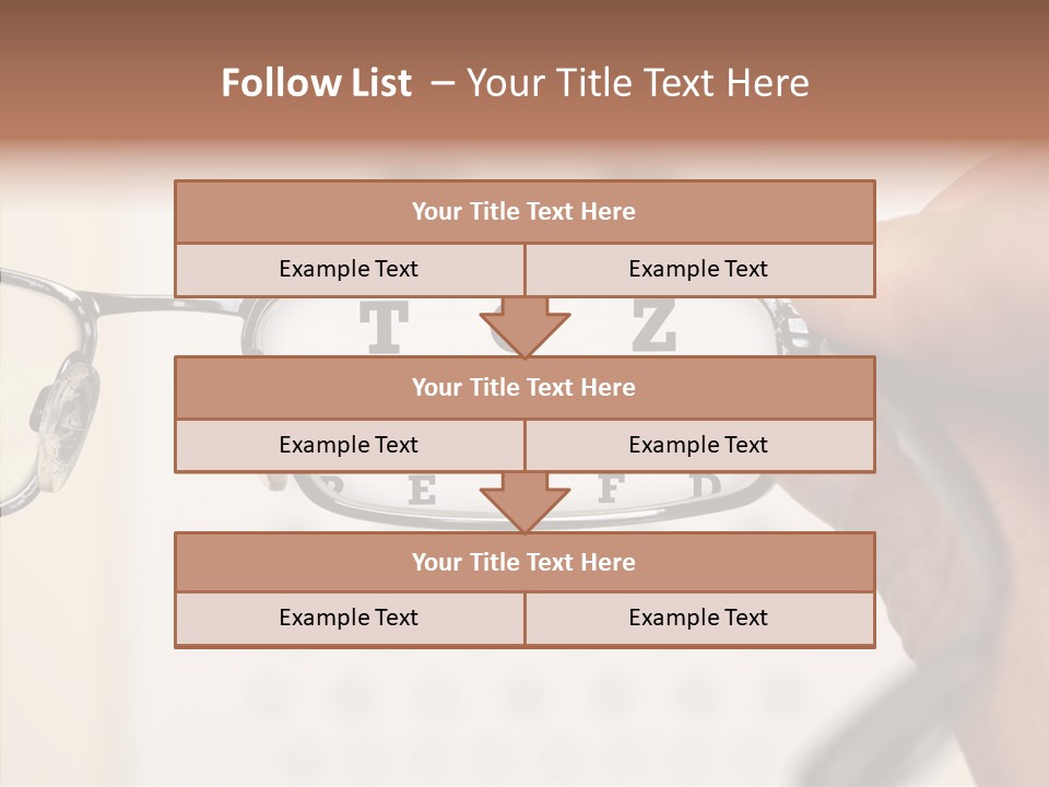 Optical Equipment Photography Glasses PowerPoint Template