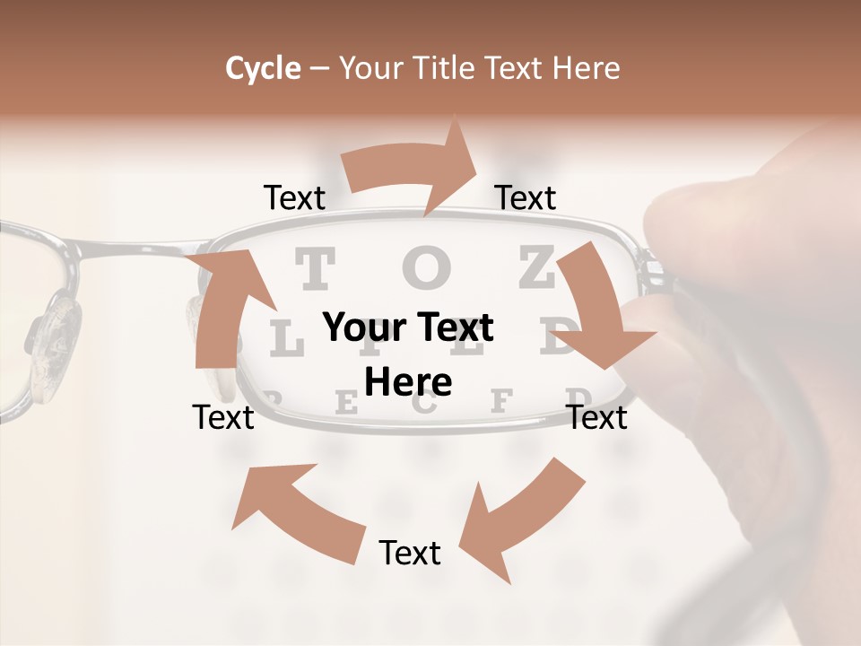 Optical Equipment Photography Glasses PowerPoint Template