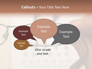 Optical Equipment Photography Glasses PowerPoint Template