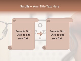 Optical Equipment Photography Glasses PowerPoint Template