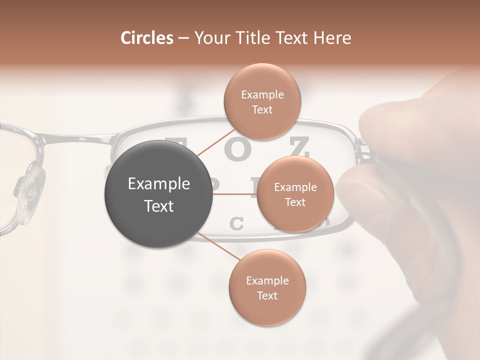 Optical Equipment Photography Glasses PowerPoint Template
