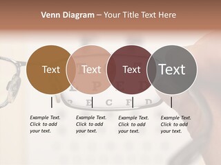 Optical Equipment Photography Glasses PowerPoint Template