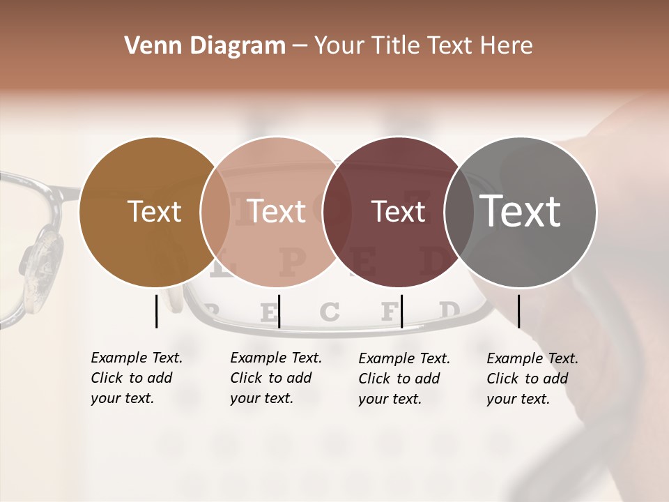 Optical Equipment Photography Glasses PowerPoint Template