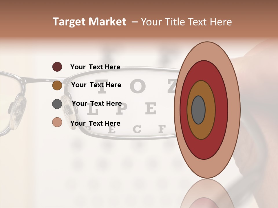 Optical Equipment Photography Glasses PowerPoint Template