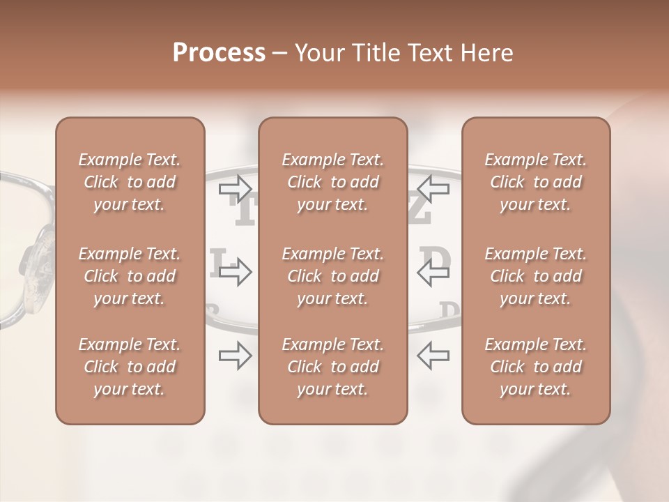Optical Equipment Photography Glasses PowerPoint Template