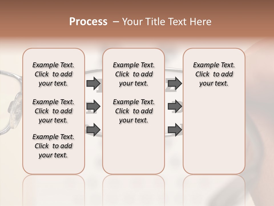 Optical Equipment Photography Glasses PowerPoint Template