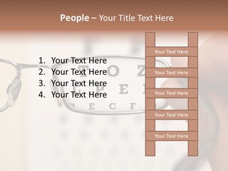 Optical Equipment Photography Glasses PowerPoint Template