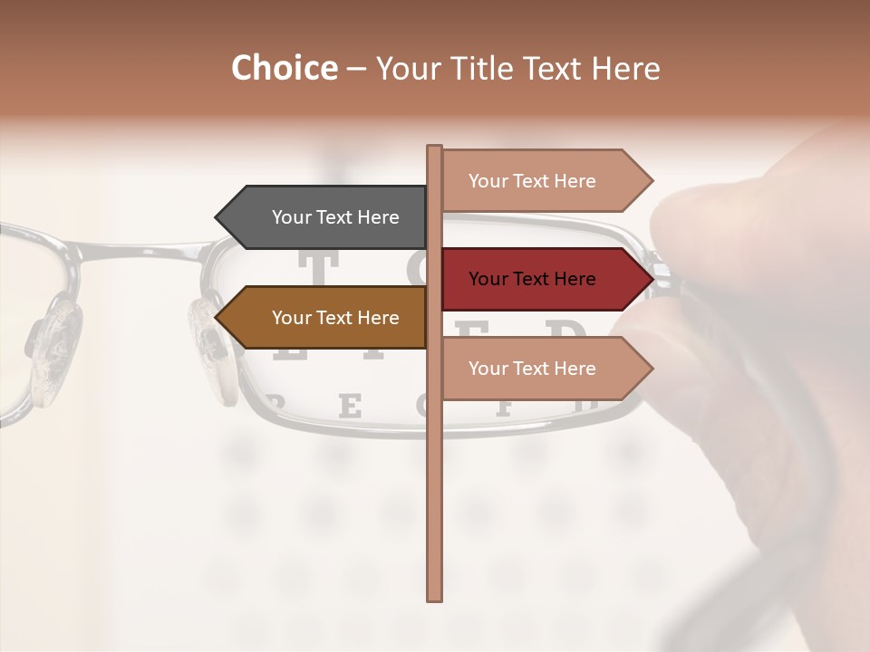 Optical Equipment Photography Glasses PowerPoint Template