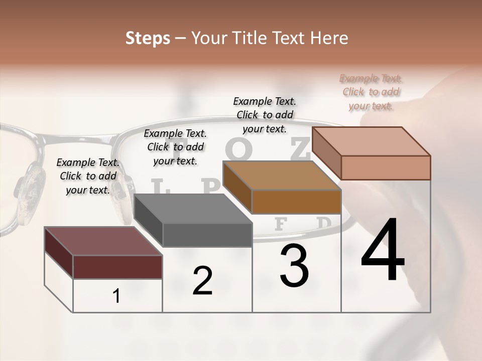 Optical Equipment Photography Glasses PowerPoint Template