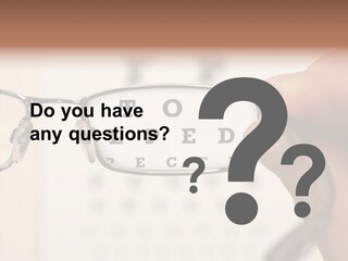 Optical Equipment Photography Glasses PowerPoint Template