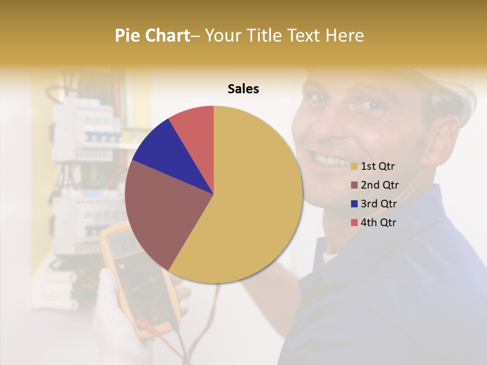 Repair Electrical Human PowerPoint Template